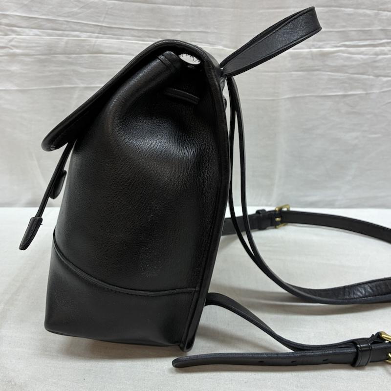 コーチ COACH リュックサック、デイパック リュックサック、デイバッグ オールド 90s 95年 USA製 ターンロック レザー リュック 9960 - レディース USED 古着 中古 50164370