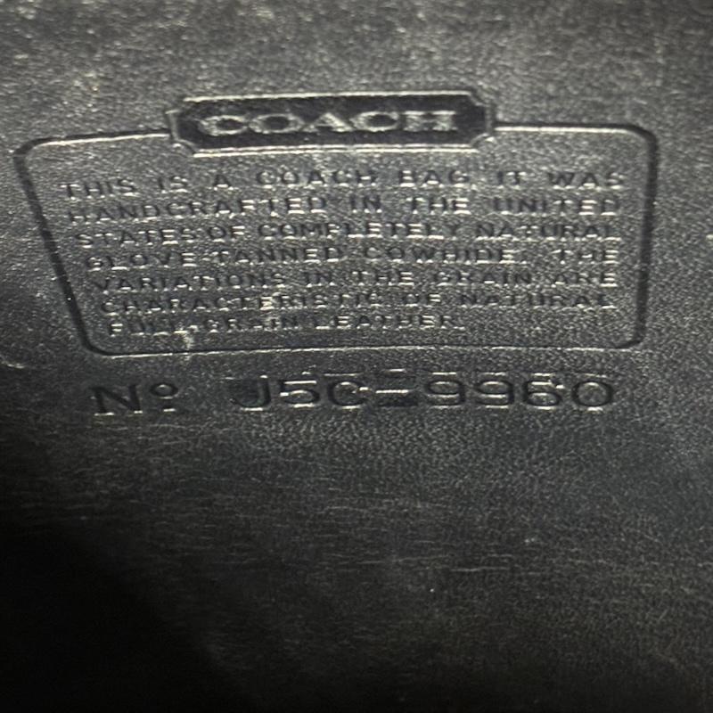 コーチ COACH リュックサック、デイパック リュックサック、デイバッグ オールド 90s 95年 USA製 ターンロック レザー リュック 9960 - レディース USED 古着 中古 50164370