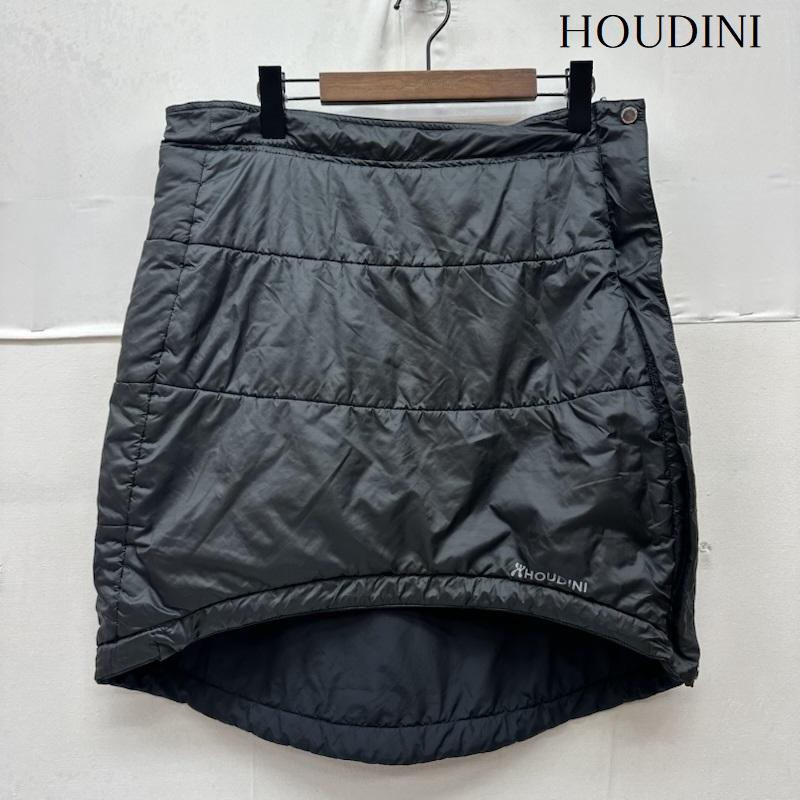 フーディニ HOUDINI スカート ミニスカート Sleepwalker リバーシブル 中綿 巻き スカート M 黒 / ブラック / black レディース USED 古着 中古 50164376