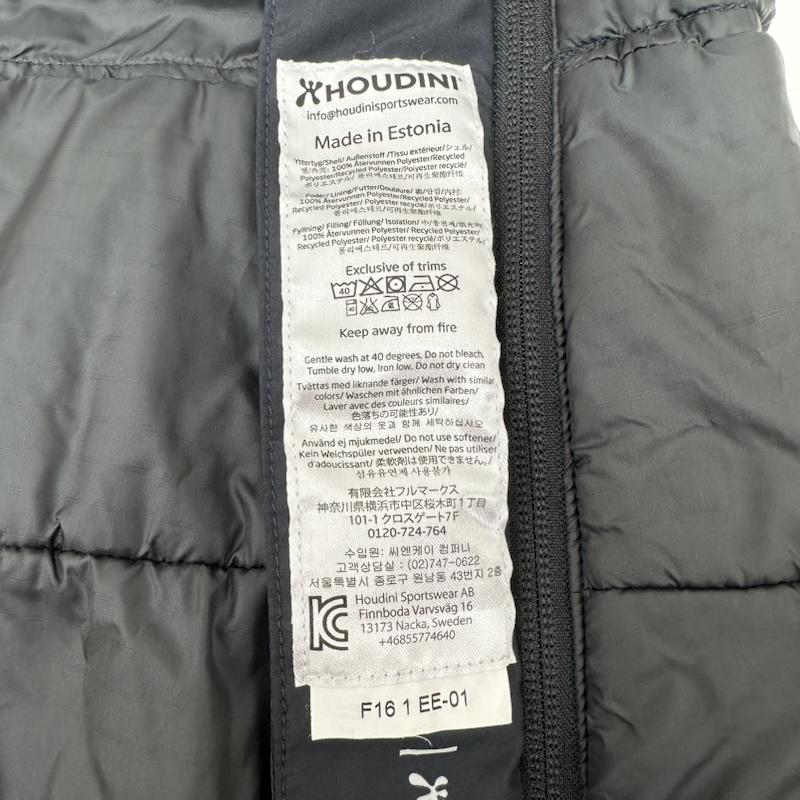 フーディニ HOUDINI スカート ミニスカート Sleepwalker リバーシブル 中綿 巻き スカート M 黒 / ブラック / black レディース USED 古着 中古 50164376