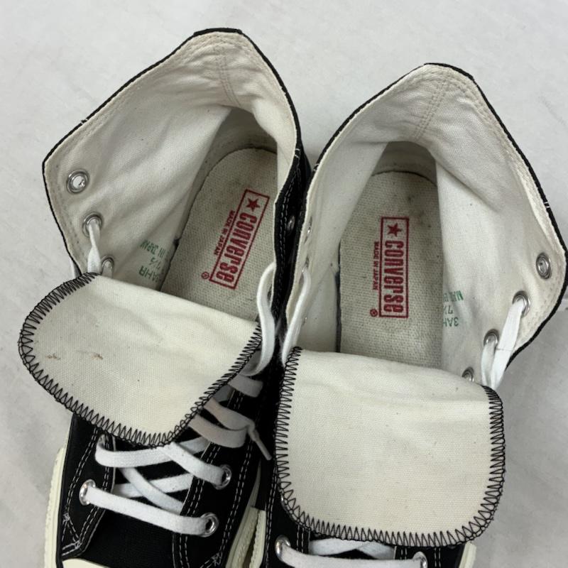 コンバース CONVERSE スニーカー スニーカー ALL STAR HI オールスター MADE IN JAPAN 日本製 キャンバス ハイカット スニーカー US：7.5 メンズ USED 古着 中古 50164383
