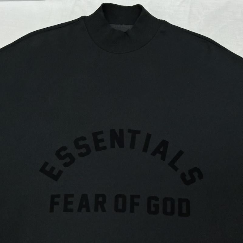 エフオージーエッセンシャルズ FOG ESSENTIALS トレーナー 長袖 FEAR OF GOD シリコン プリント モックネック プルオーバー スウェット トレーナー XS メンズ USED 古着 中古 50164386
