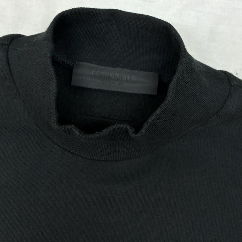 エフオージーエッセンシャルズ FOG ESSENTIALS トレーナー 長袖 FEAR OF GOD シリコン プリント モックネック プルオーバー スウェット トレーナー XS メンズ USED 古着 中古 50164386