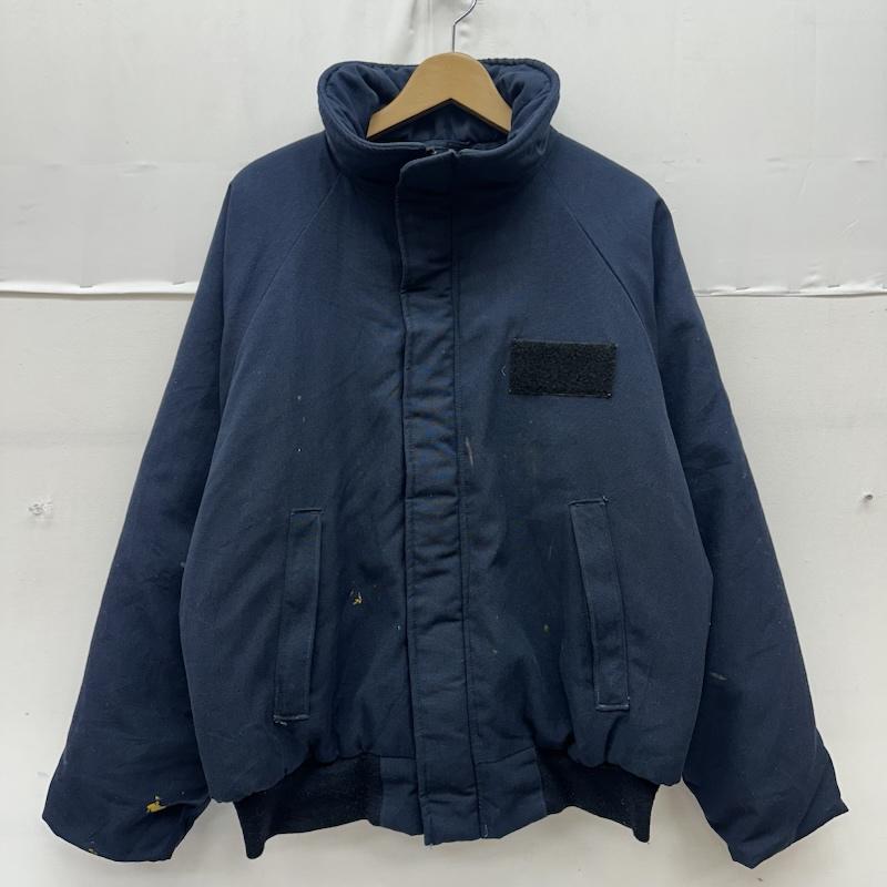 古着 USED ジャケット、上着 ジャンパー、ブルゾン US.NAVY 実物 難燃 アラミド ミリタリー シップボード ジャケット 2014年製 Valley Apparel L 紺 / ネイビー / navy メンズ USED 古着 中古 50164387