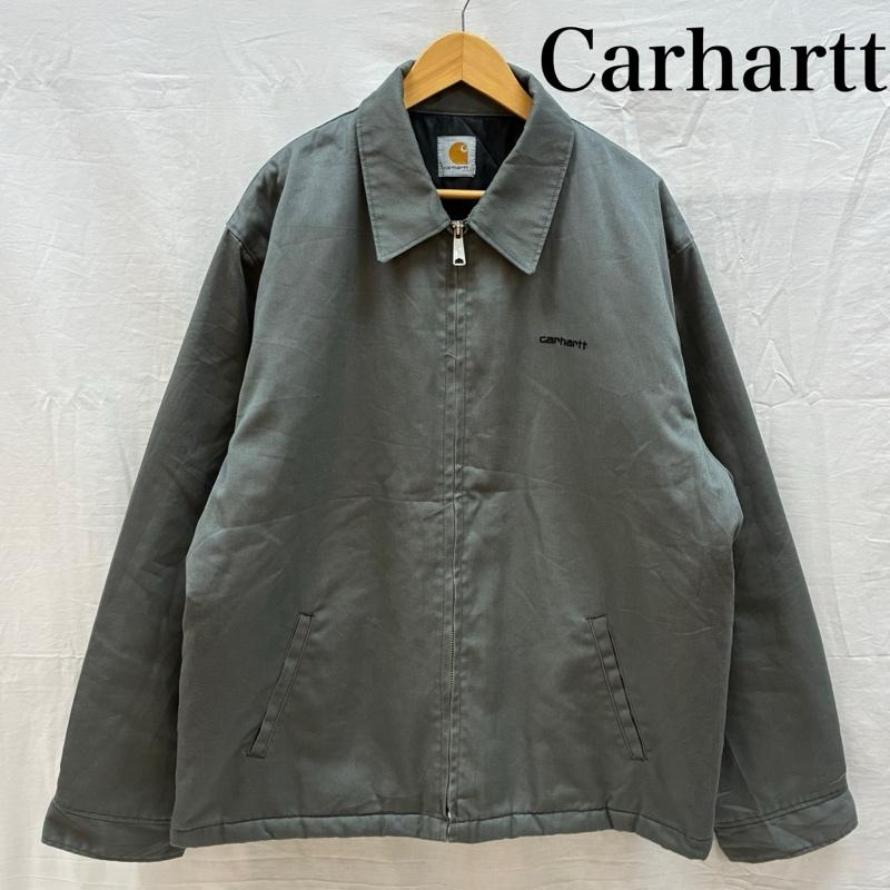 カーハート Carhartt ジャケット、上着 ジャンパー、ブルゾン 中綿 キルティング ジップアップ ワークジャケット - メンズ USED 古着 中古 50164388