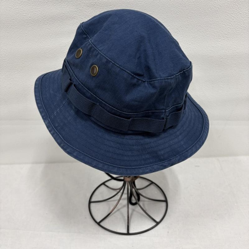 シュプリーム Supreme 帽子 ハット Military Boonie ミリタリー ブーニー サファリハット BOX ロゴ アウトドア メタルピン ジャングル - ロゴ、文字 X 刺繍 紺 / ネイビー / navy X 白 / ホワイト / white メンズ USED 古着 中古 50164397