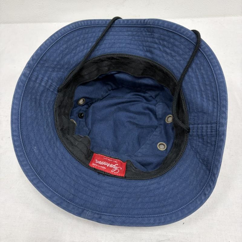 シュプリーム Supreme 帽子 ハット Military Boonie ミリタリー ブーニー サファリハット BOX ロゴ アウトドア メタルピン ジャングル - ロゴ、文字 X 刺繍 紺 / ネイビー / navy X 白 / ホワイト / white メンズ USED 古着 中古 50164397