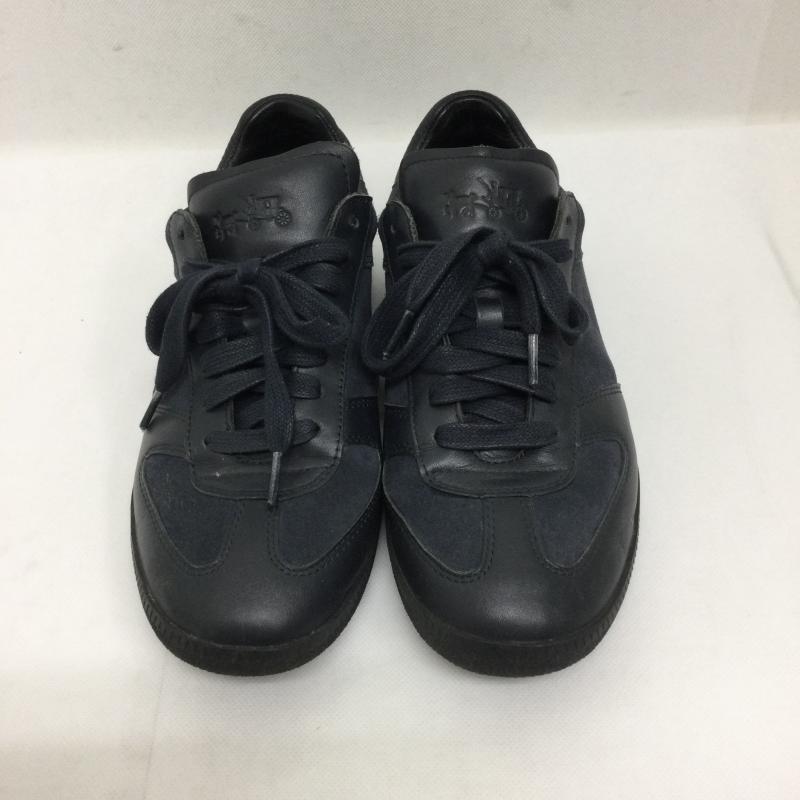 コーチ COACH スニーカー スニーカー コーチ COACH スニーカー スエード レザー G1555 25.5cm 紺 / ネイビー / navy メンズ USED 古着 中古 50164398