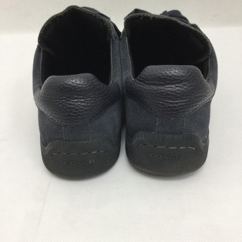 コーチ COACH スニーカー スニーカー コーチ COACH スニーカー スエード レザー G1555 25.5cm 紺 / ネイビー / navy メンズ USED 古着 中古 50164398