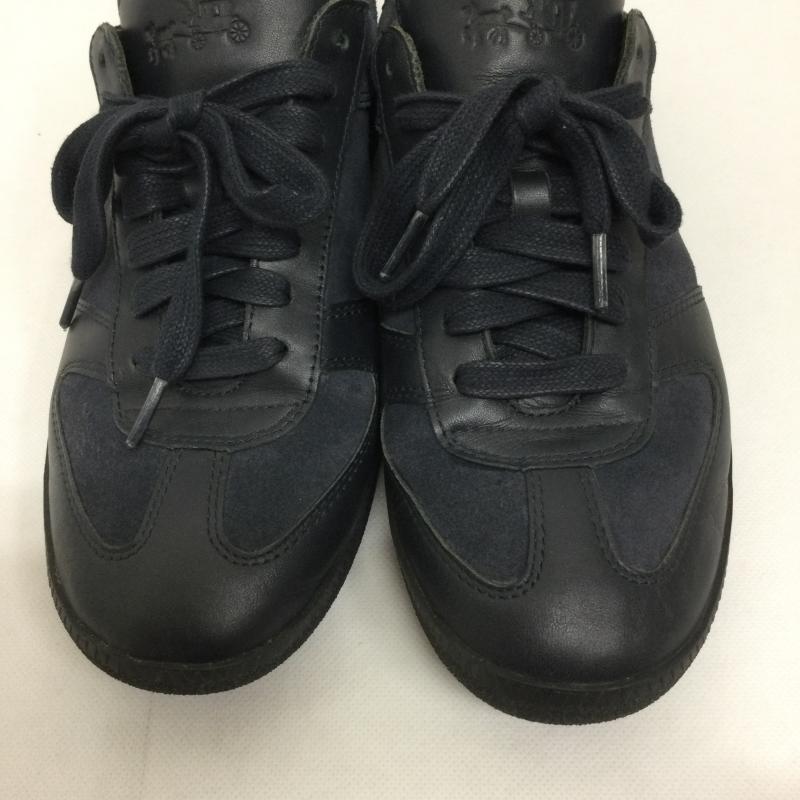コーチ COACH スニーカー スニーカー コーチ COACH スニーカー スエード レザー G1555 25.5cm 紺 / ネイビー / navy メンズ USED 古着 中古 50164398