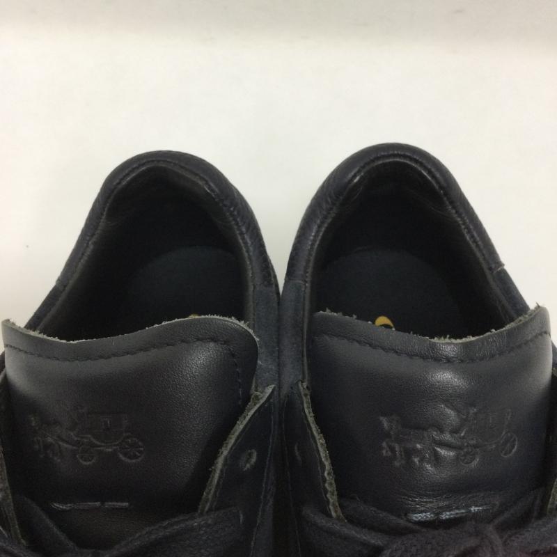 コーチ COACH スニーカー スニーカー コーチ COACH スニーカー スエード レザー G1555 25.5cm 紺 / ネイビー / navy メンズ USED 古着 中古 50164398