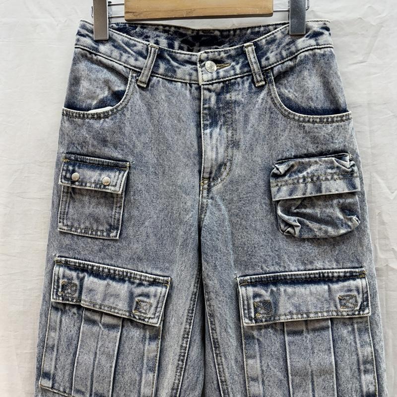 エックスガール X-girl ボトムス ボトムス 105241031016 マルチ ポケット デニム パンツ MULTI POCKET DENIM PANTS XS レディース USED 古着 中古 50164402