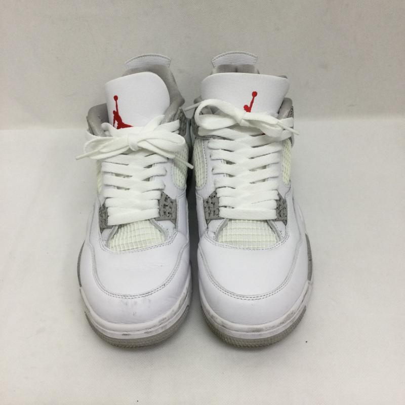 ナイキ NIKE スニーカー スニーカー NIKE AIR JORDAN 4 RETRO ナイキ エア ジョーダン 4 レトロ ct8527-100 27.0cm 白 / ホワイト / white メンズ USED 古着 中古 50164403