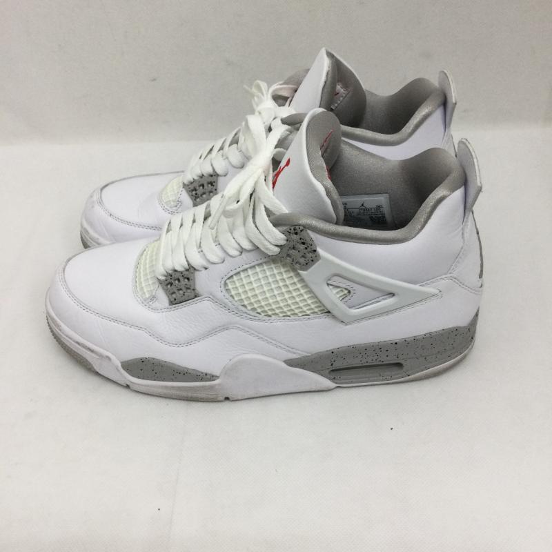 ナイキ NIKE スニーカー スニーカー NIKE AIR JORDAN 4 RETRO ナイキ エア ジョーダン 4 レトロ ct8527-100 27.0cm 白 / ホワイト / white メンズ USED 古着 中古 50164403