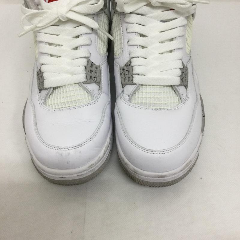 ナイキ NIKE スニーカー スニーカー NIKE AIR JORDAN 4 RETRO ナイキ エア ジョーダン 4 レトロ ct8527-100 27.0cm 白 / ホワイト / white メンズ USED 古着 中古 50164403