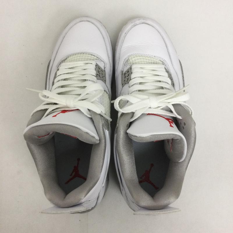 ナイキ NIKE スニーカー スニーカー NIKE AIR JORDAN 4 RETRO ナイキ エア ジョーダン 4 レトロ ct8527-100 27.0cm 白 / ホワイト / white メンズ USED 古着 中古 50164403