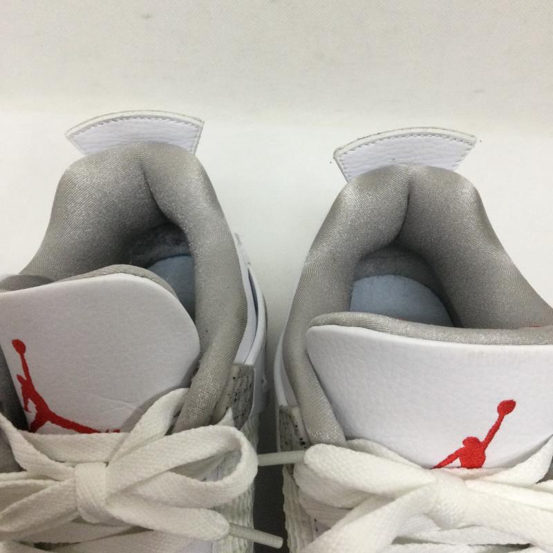 ナイキ NIKE スニーカー スニーカー NIKE AIR JORDAN 4 RETRO ナイキ エア ジョーダン 4 レトロ ct8527-100 27.0cm 白 / ホワイト / white メンズ USED 古着 中古 50164403