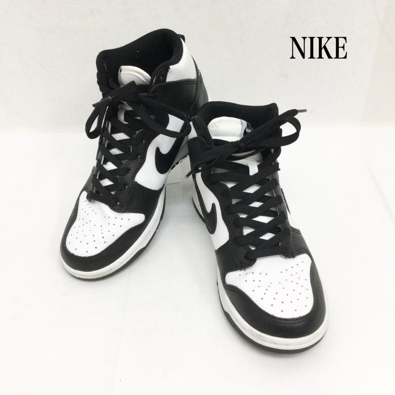 ナイキ NIKE スニーカー スニーカー NIKE DUNK HI RETRO DD1399-105 ナイキ ダンク ハイ レトロ 24.0cm 白 / ホワイト / white X 黒 / ブラック / black レディース USED 古着 中古 50164407