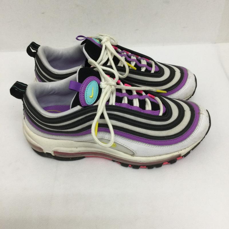 ナイキ NIKE スニーカー スニーカー ナイキ ウィメンズ エアマックス97 921733-106 24.5cm 紫 / パープル / purple レディース USED 古着 中古 50164409