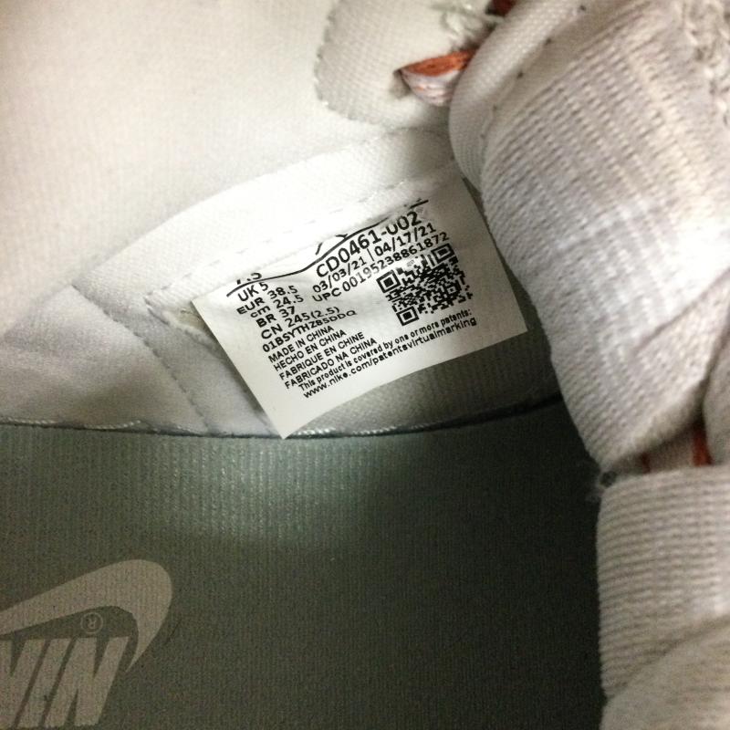 ナイキ NIKE スニーカー スニーカー WMNS AIR JORDAN 1 cd0461-002 ナイキ ウィメンズ エアジョーダン 1 スニーカー 24.5cm 白 / ホワイト / white レディース USED 古着 中古 50164411