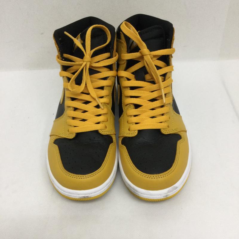 ナイキ NIKE スニーカー スニーカー NIKE AIR JORDAN 1 RETRO HIGH OG　555088-701 27.0cm 黒 / ブラック / black X 黄 / イエロー / yellow メンズ USED 古着 中古 50164413