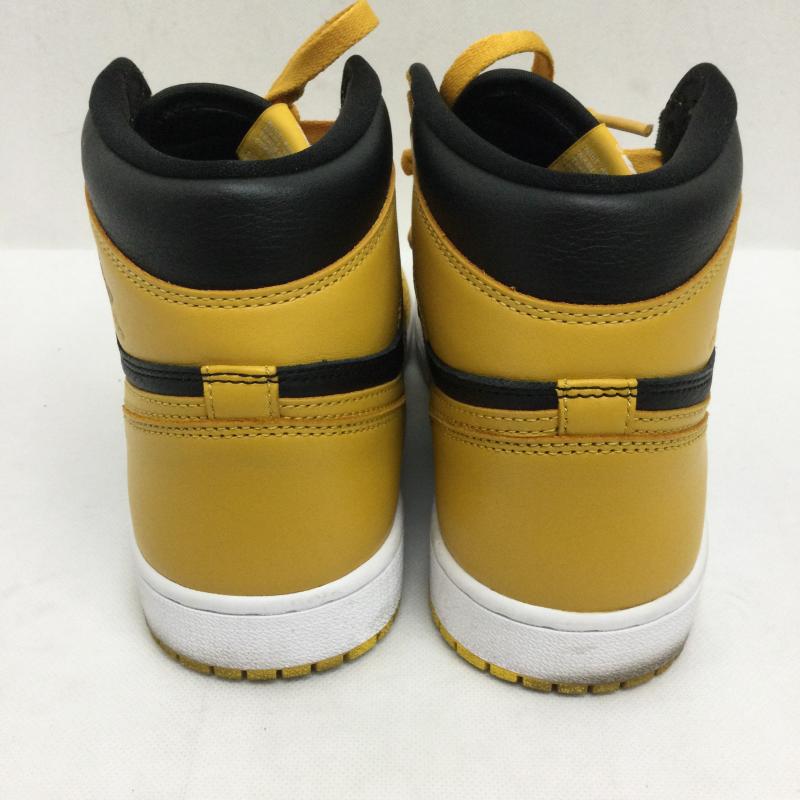 ナイキ NIKE スニーカー スニーカー NIKE AIR JORDAN 1 RETRO HIGH OG　555088-701 27.0cm 黒 / ブラック / black X 黄 / イエロー / yellow メンズ USED 古着 中古 50164413