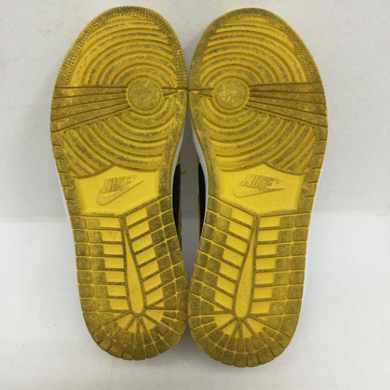 ナイキ NIKE スニーカー スニーカー NIKE AIR JORDAN 1 RETRO HIGH OG　555088-701 27.0cm 黒 / ブラック / black X 黄 / イエロー / yellow メンズ USED 古着 中古 50164413