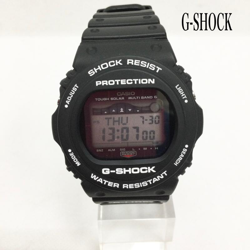 ジーショック G-SHOCK 腕時計 デジタル ジーショック GWX-5700CS G-LIDE Gライド 腕時計 電波ソーラー - 黒 / ブラック / black メンズ USED 古着 中古 50164416