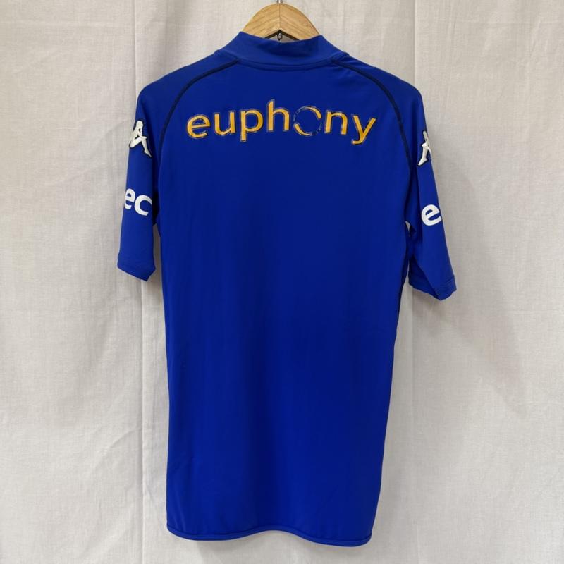 カッパ Kappa Tシャツ 半袖 2002-03 KRC genk ユニフォーム blue - ロゴ、文字 青 / ブルー / blue メンズ USED 古着 中古 50164428