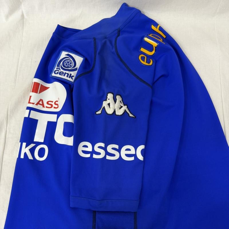 カッパ Kappa Tシャツ 半袖 2002-03 KRC genk ユニフォーム blue - ロゴ、文字 青 / ブルー / blue メンズ USED 古着 中古 50164428