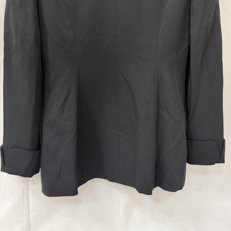 ラルフローレン RALPHLAUREN スーツ スーツ RALPH RALPHLAUREN インパクト21製 ナポレオンジャケット スカートスーツ black ※上下サイズ違い - 無地 黒 / ブラック / black レディース USED 古着 中古 50164433