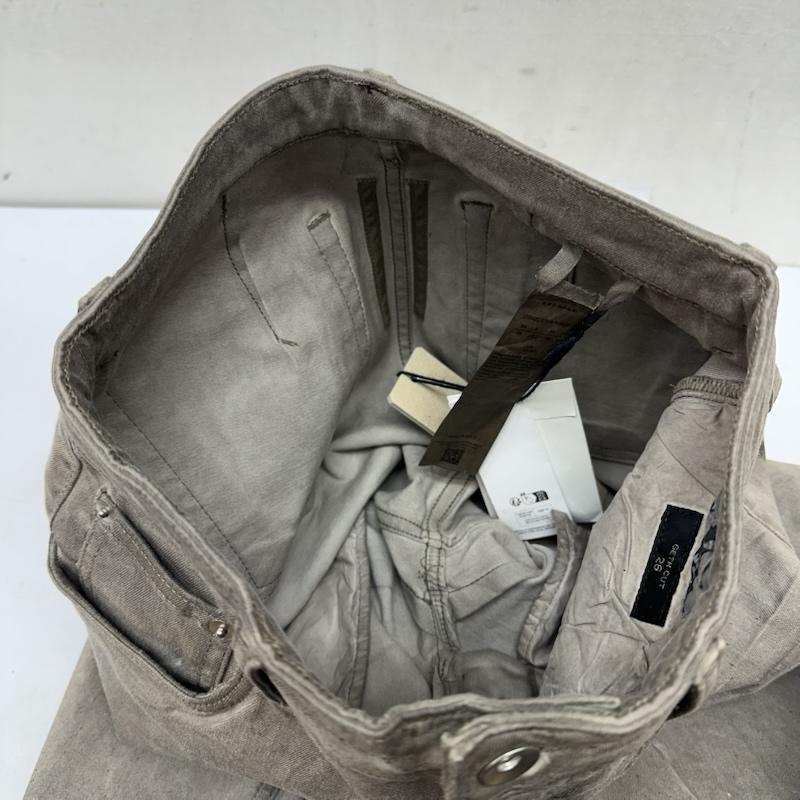 リックオウエンス Rick Owens パンツ デニム、ジーンズ DRKSHDW Foil Geth Jeans フォイル 加工 デニム ワイド パンツ DS02D2305-HSCF 26インチ 灰 / グレー / gray メンズ USED 古着 中古 50164434