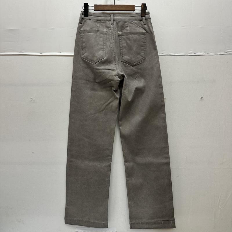 リックオウエンス Rick Owens パンツ デニム、ジーンズ DRKSHDW Foil Geth Jeans フォイル 加工 デニム ワイド パンツ DS02D2305-HSCF 26インチ 灰 / グレー / gray メンズ USED 古着 中古 50164434