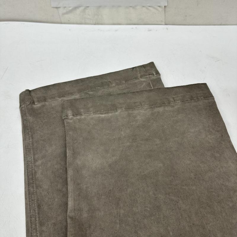 リックオウエンス Rick Owens パンツ デニム、ジーンズ DRKSHDW Foil Geth Jeans フォイル 加工 デニム ワイド パンツ DS02D2305-HSCF 26インチ 灰 / グレー / gray メンズ USED 古着 中古 50164434