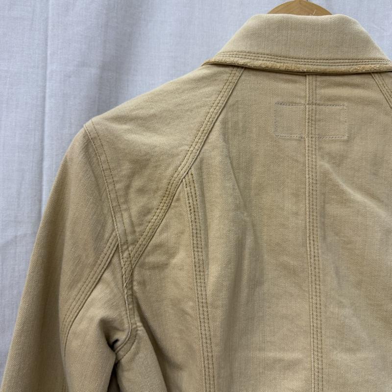 バーバリーロンドン Burberry London ジャケット、上着 ジャケット、ブレザー ウエストマークデニムジャケット ベージュ 40 40 無地 ベージュ / ベージュ / beige レディース USED 古着 中古 50164438
