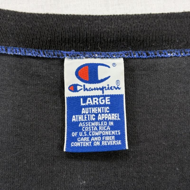 チャンピオン Champion トップス トップス 90s 00s 半袖 シューディングシャツ NBA ロゴ 刺繍 ユニホーム Vネック Tシャツ ヴィンテージ L ロゴ、文字 X 刺繍 青 / ブルー / blue X 白 / ホワイト / white X 黒 / ブラック / black メンズ USED 古着 中古 50164447