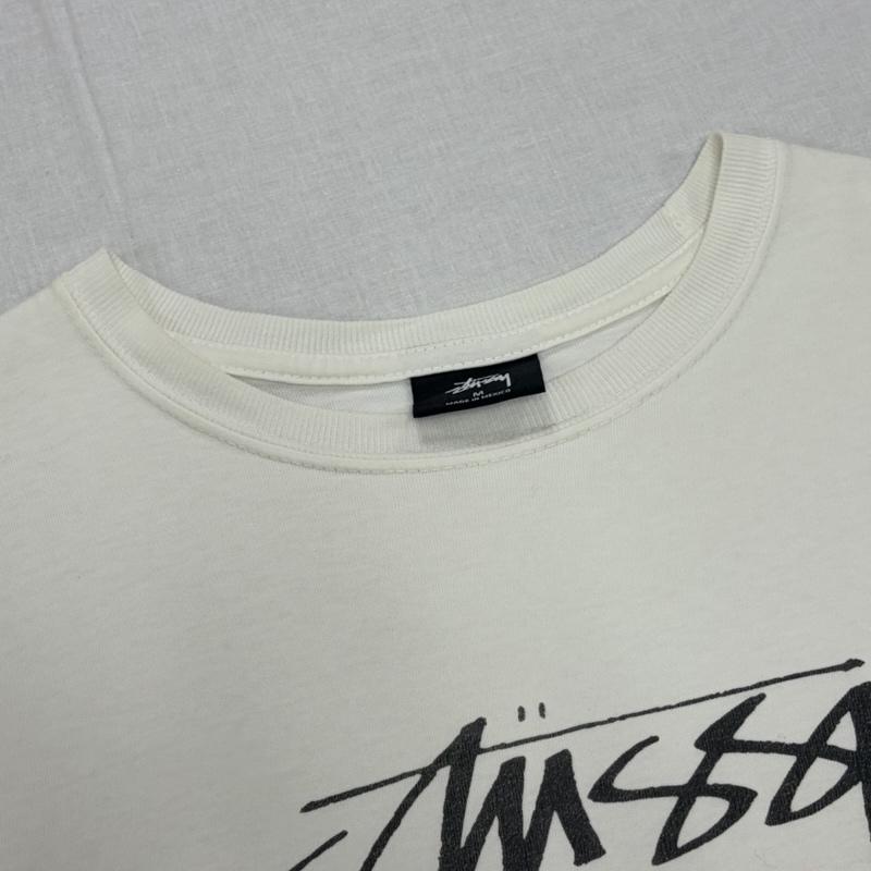 ステューシー STUSSY Tシャツ 半袖 00s OLD オールド 半袖 ロゴ プリント Tシャツ M ロゴ、文字 X プリント 白 / ホワイト / white X 水色 / ライトブルー / X 黒 / ブラック / black X 桃 / ピンク / pink メンズ USED 古着 中古 50164449