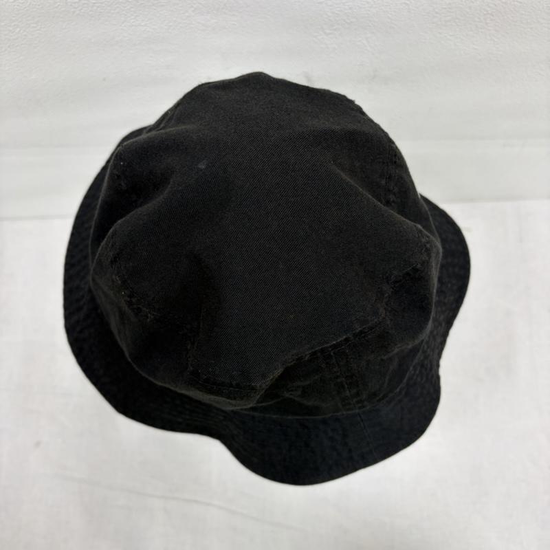 ステューシー STUSSY 帽子 ハット フロント ロゴ 刺繍 バケット ハット - ワンポイント X ロゴ、文字 X 刺繍 黒 / ブラック / black X 白 / ホワイト / white メンズ USED 古着 中古 50164454