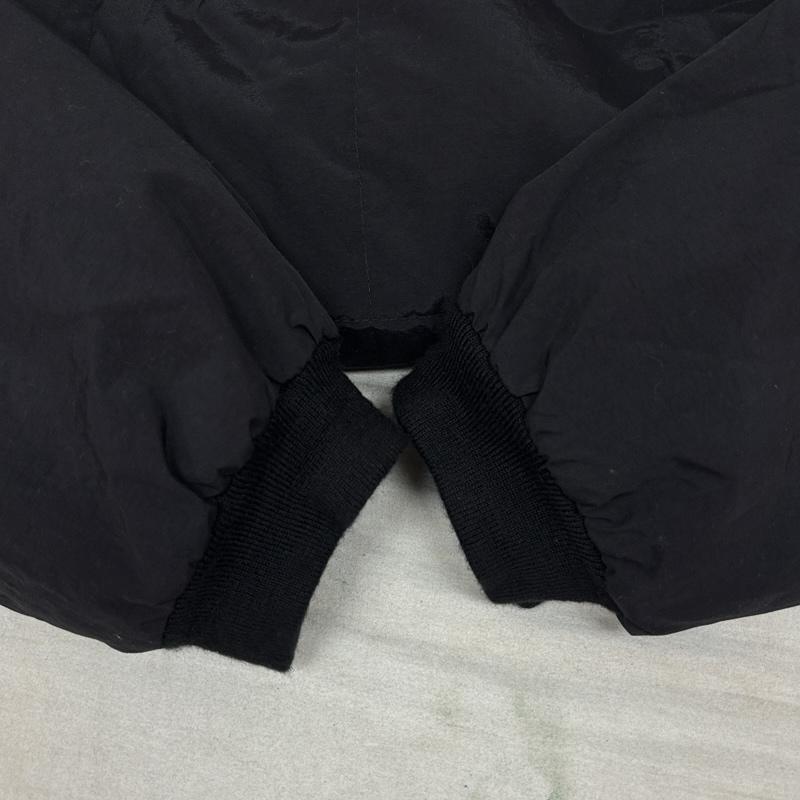 コンフィー comfy ジャケット、上着 ジャンパー、ブルゾン 中綿 ナイロン ジャケット ヨーク スクエア キルティング M 黒 / ブラック / black メンズ USED 古着 中古 50164457