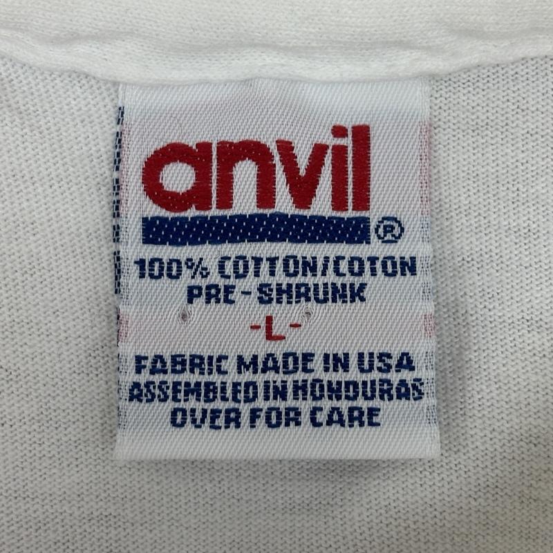 スラッシャー THRASHER ポロシャツ 半袖 anvil アンビル ボディ 半袖 コットン ポロシャツ L 白 / ホワイト / white メンズ USED 古着 中古 50164458