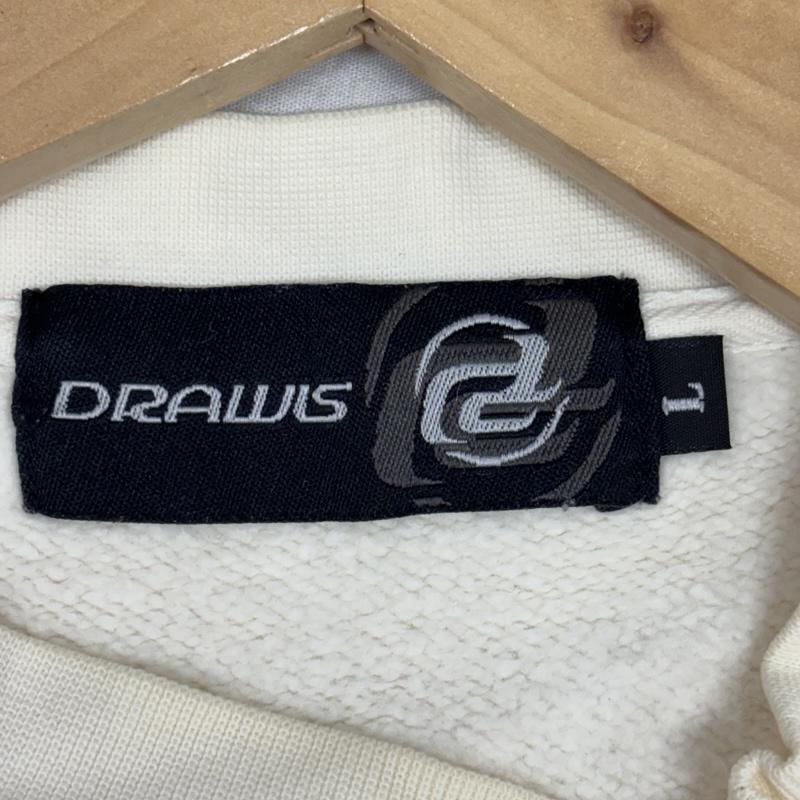 ヴィンテージ VINTAGE トレーナー 長袖 DRAWLS ドロールズ はめ込み前V スウェット トレーナー BLADE STATION L メンズ USED 古着 中古 50164460