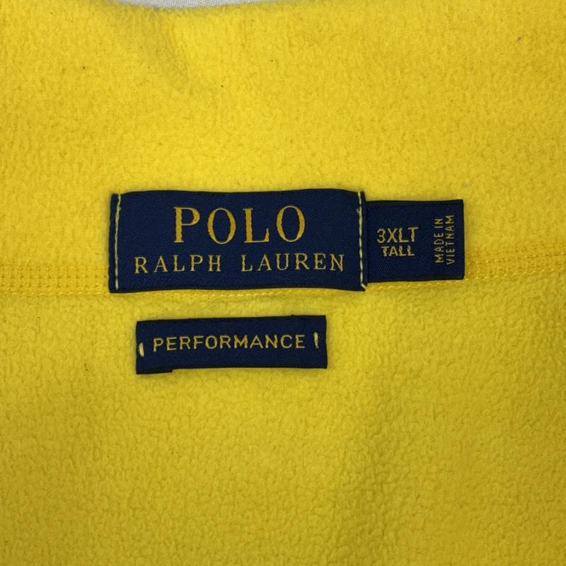 ポロラルフローレン POLO RALPH LAUREN ジャケット、上着 ジャンパー、ブルゾン PERFORMANCE ビッグサイズ ハーフジップ プルオーバー フリース ジャケット - 黄 / イエロー / yellow メンズ USED 古着 中古 50164463