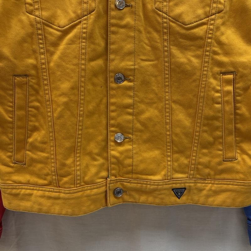 ゲス Guess ジャケット、上着 ジャンパー、ブルゾン J.Balvin クレイジーパターン トラッカー ジャケット ストレッチ M メンズ USED 古着 中古 50164464