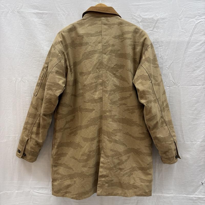ディッキーズ Dickies コート コート一般 DK006856 タイガーカモフラ 迷彩 ボアライナー付 コート ジャケット S メンズ USED 古着 中古 50164465