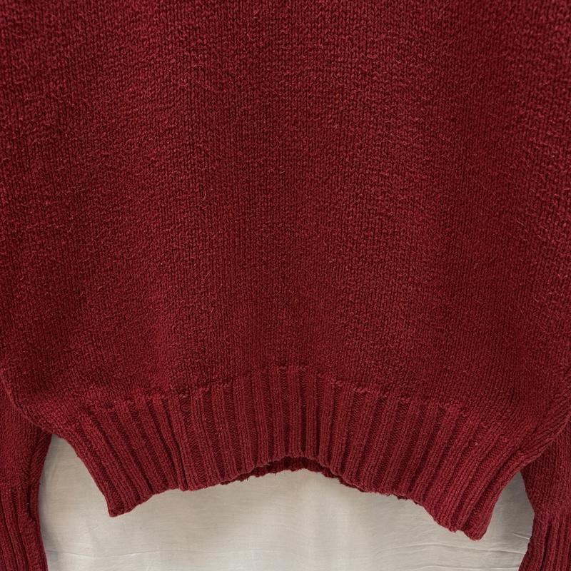 ポロバイラルフローレン Polo by RALPH LAUREN ニット、セーター 長袖 クルーネック コットン ニット セーター 中国製 M 赤 / レッド / red メンズ USED 古着 中古 50164469