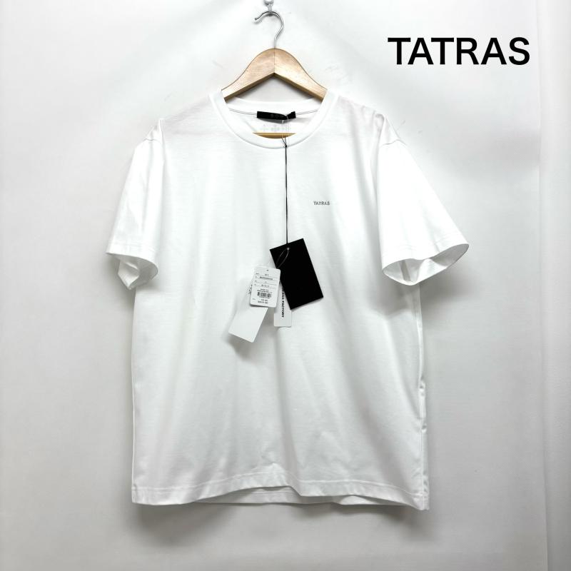 タトラス TATRAS Tシャツ 半袖 SELO セロ ショートスリーブ Tシャツ MCKZ0053083588 タグ付き 1 白 / ホワイト / white メンズ USED 古着 中古 50164470