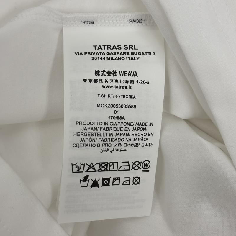タトラス TATRAS Tシャツ 半袖 SELO セロ ショートスリーブ Tシャツ MCKZ0053083588 タグ付き 1 白 / ホワイト / white メンズ USED 古着 中古 50164470