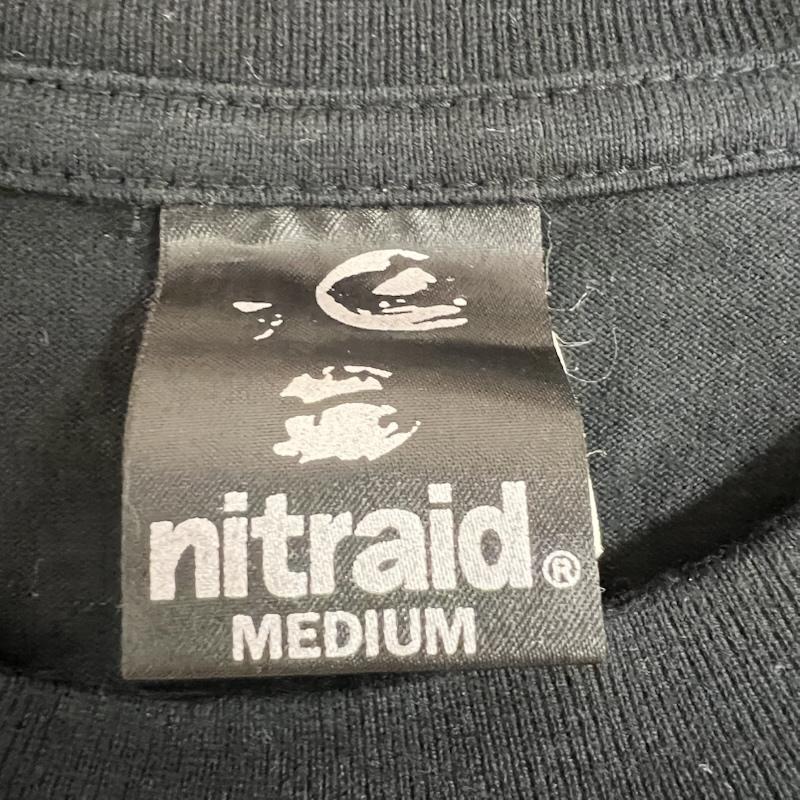 ナイトレイド nitraid Tシャツ 半袖 00s リアルシティ柄 Tシャツ NITRO MICROPHONE UNDERGROUND M 黒 / ブラック / black メンズ USED 古着 中古 50164473