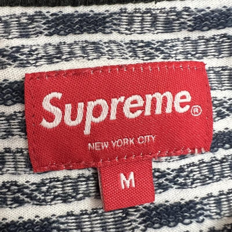 シュプリーム Supreme Tシャツ 長袖 23SS Patchwork Jacquard L/S Top パッチワーク 長袖Tシャツ ロンT M メンズ USED 古着 中古 50164474
