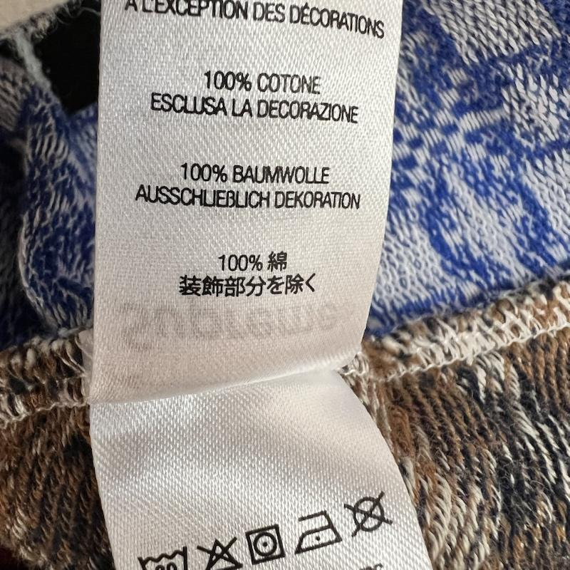 シュプリーム Supreme Tシャツ 長袖 23SS Patchwork Jacquard L/S Top パッチワーク 長袖Tシャツ ロンT M メンズ USED 古着 中古 50164474